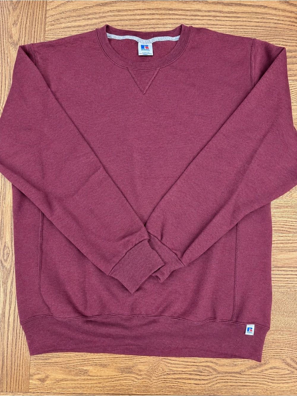 Russell Athletic Men's Crewneck Sweatshirt - Maroon